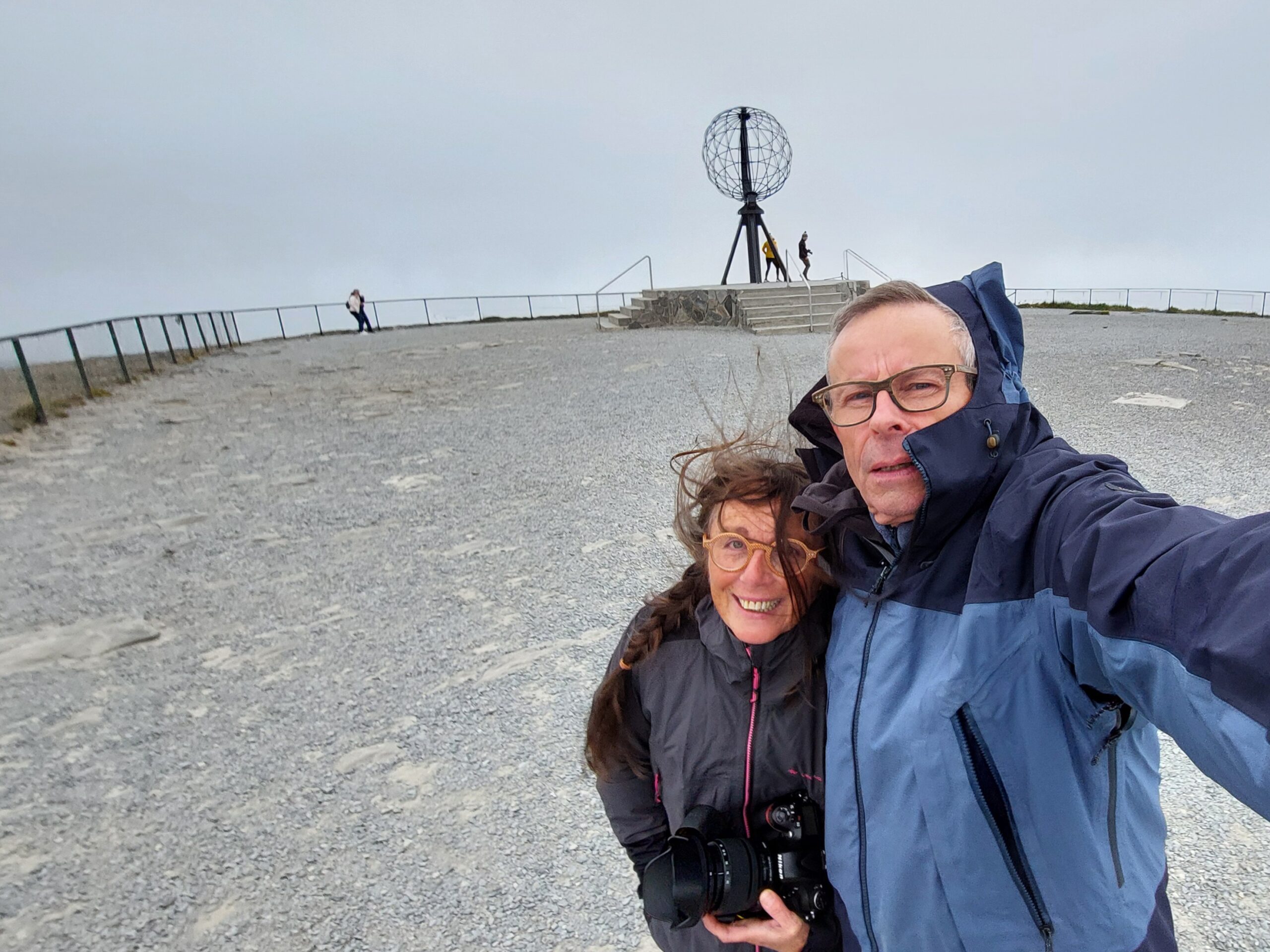 Le Cap Nord, on y est !!!